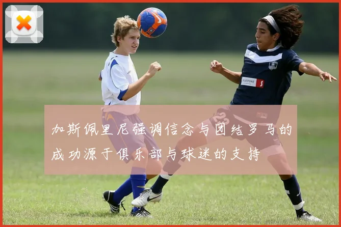 加斯佩里尼强调信念与团结罗马的成功源于俱乐部与球迷的支持