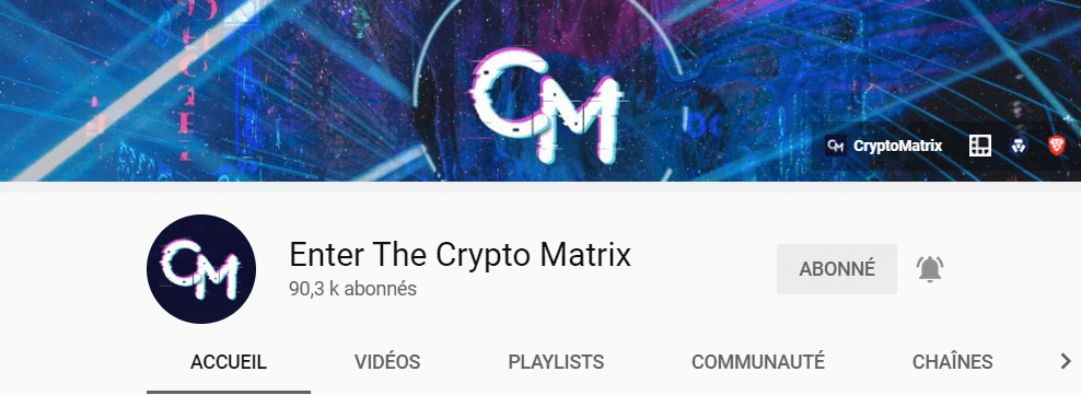 Crypto Matrix Youtube Channel